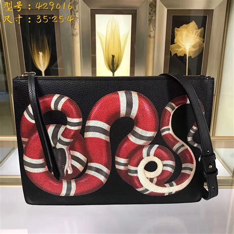 gucci kingsnake bag replica|cheap gucci leather bag.